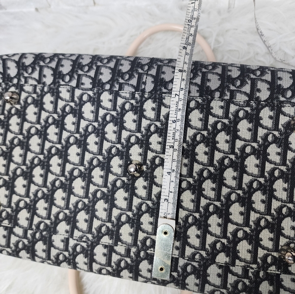 Auth Christian Dior Boston Bowling bag Diorissimo Girly Chic#1 Trotter Bag - Picture 14 of 17
